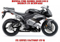 Preview: Beispiel Bild für die Farben, EV-R Schwarz für Honda CBR 600RR 2009-2012